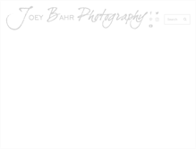 Tablet Screenshot of joeybahr.com